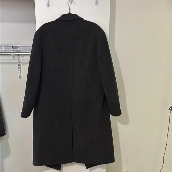 Ralph Lauren Long Grey Coat - Picture 4 of 7